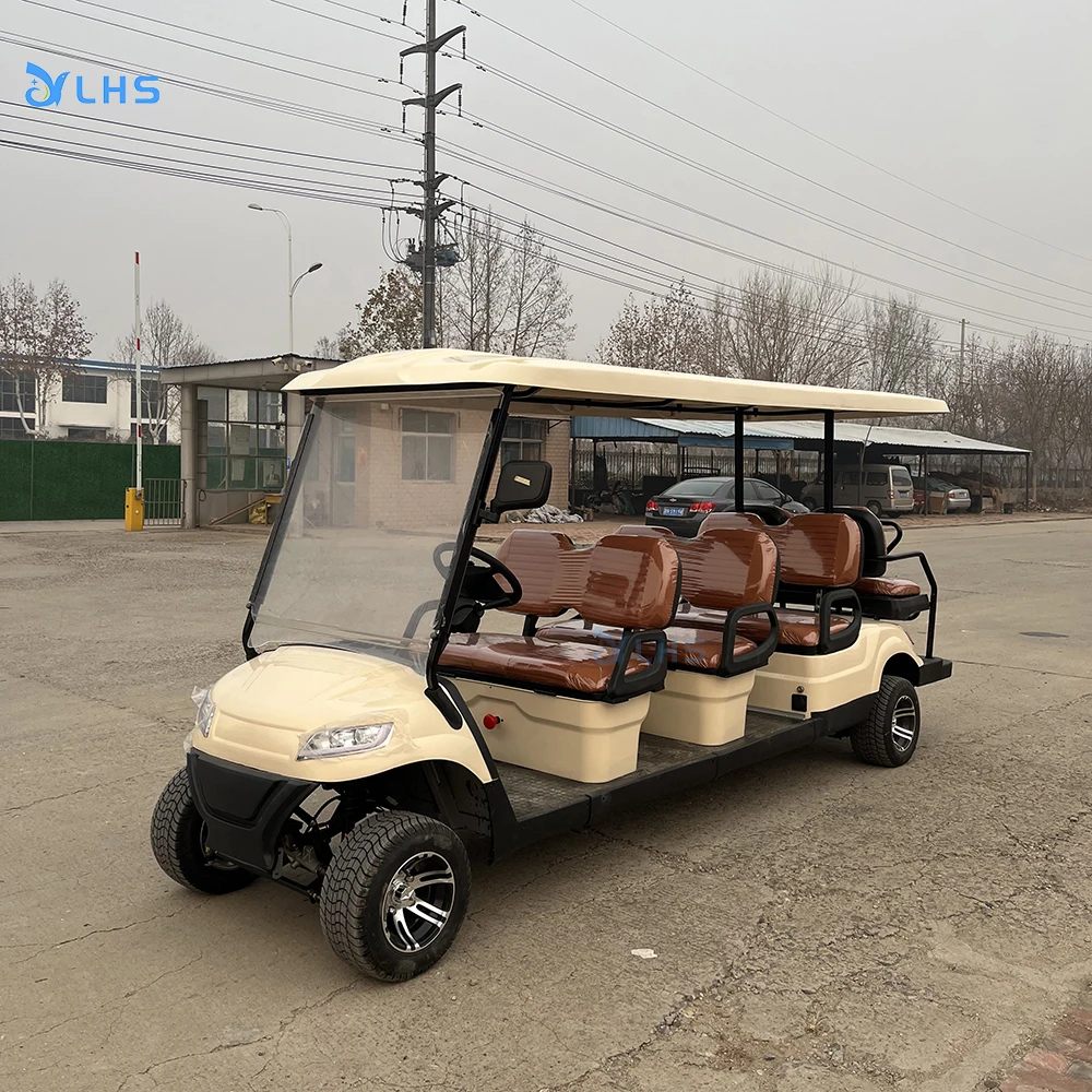 Best price professional golf club car custom speed electric golf scooter buggy electric retro golf cart with off road tire
