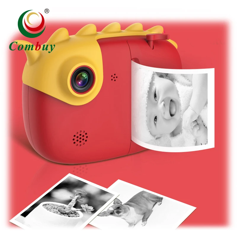 Children gift print cheap HD touch screen instant mini camera