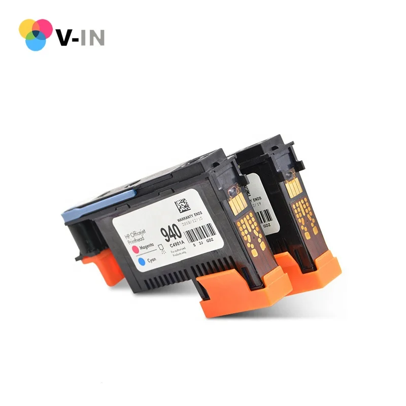 Сменная печатающая головка C4900A C4901A, HP 940 для принтера HP Officejet Pro 8000 8500 8500A Plus, восстановленная печатающая головка для HP940