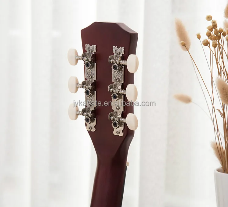 China 38 Inch cheap basswood Acoustic Guitar hot sale guitar for Beginner