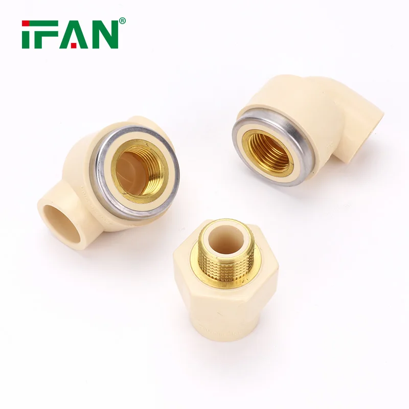 IFAN DIN 8079/8080 Standard PVC Pipe Plumbing Materials Brass Plastic Coupling Elbow Tee Valve CPVC Fittings