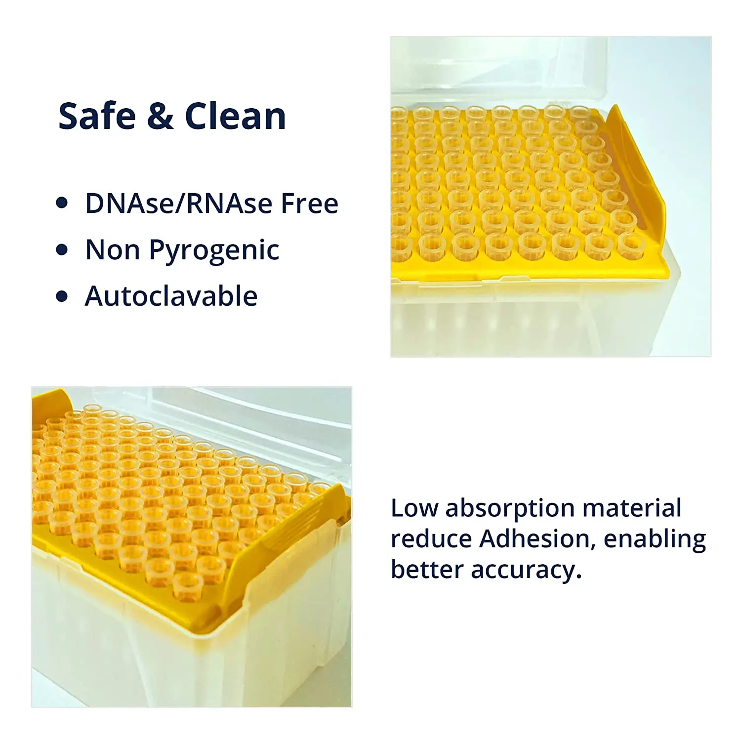 China manufacturer 10ul/10ul-long/200ul/300ul/1000ul/1250ul universal micropipette tips bulk lab universal pipette tips