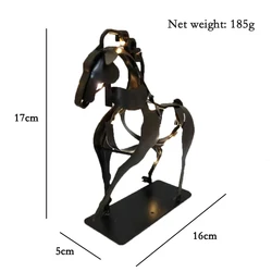 Factory Outlet Art Deco Horseshoe Statue Ornament Art Deco Toys Home Aesthetics Decoration Office Desktop Creative Collection