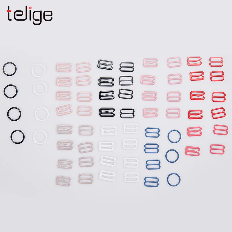 
Factory wholesale underwear accessories 15 mm nylon strap slides bra ring 