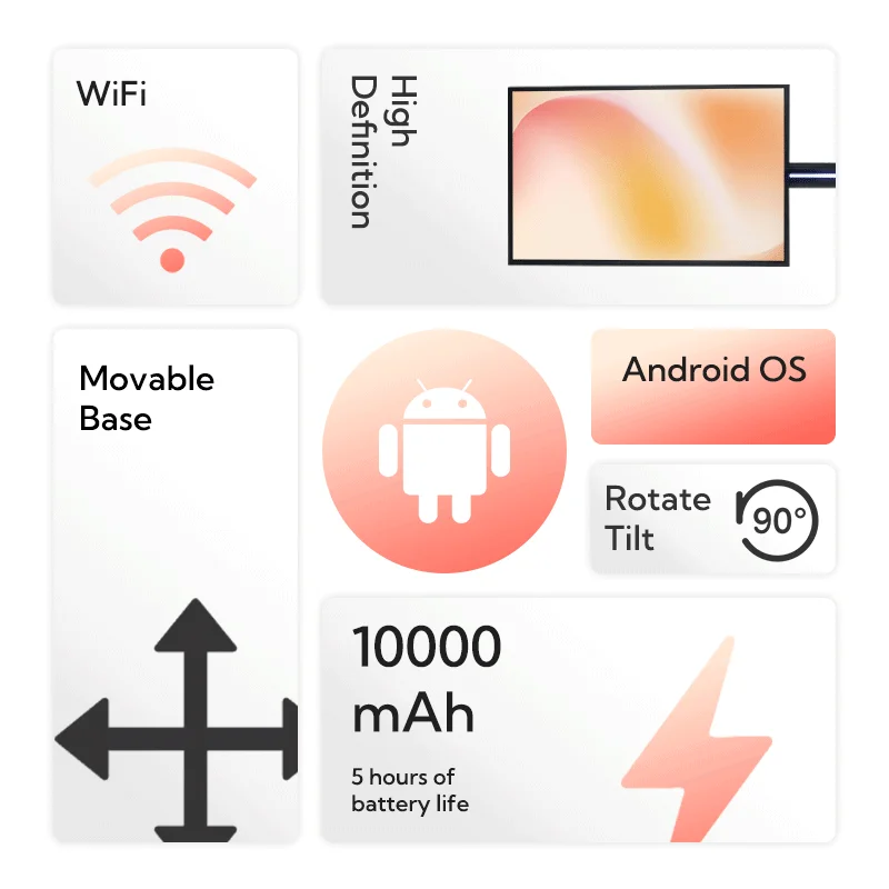 COSUN Smart Touch TV Android Os Indoor Wireless Smart Portable TV Portable Touch Screen Tv For Indoor