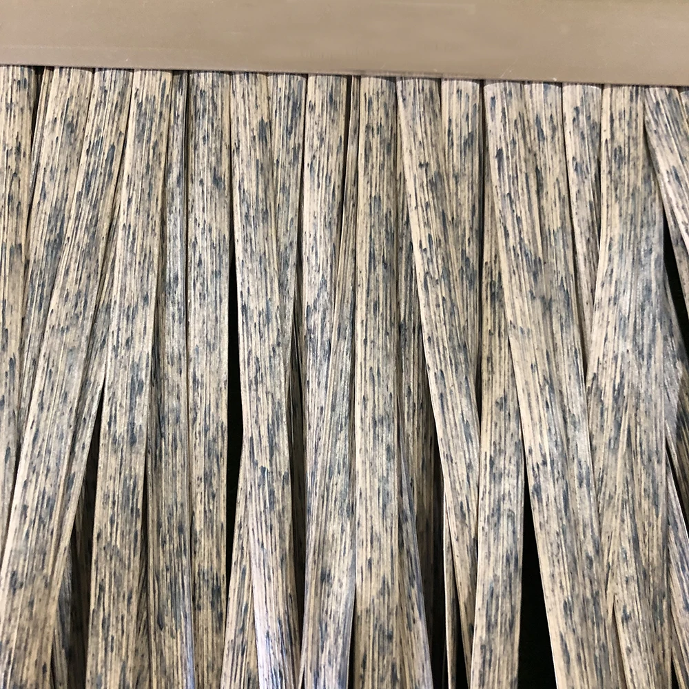 Free Sample Roofing Material Roof Beach Umbrella Synthetic Thatch For Tiki Bar Roof