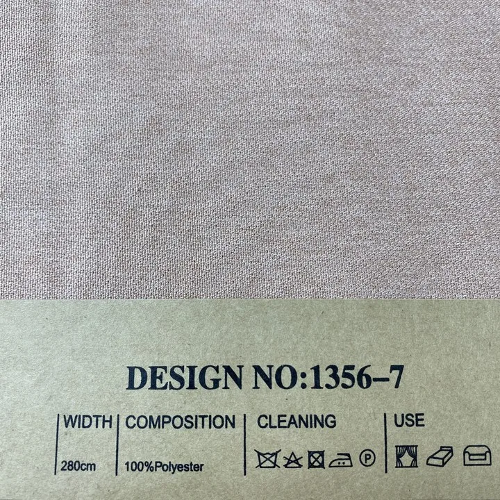 Professional Designer Manufacture Textile 100% Polyester 385gsm Upholstery Coated Blackout Fabric For Curtain Sofa And Furniture