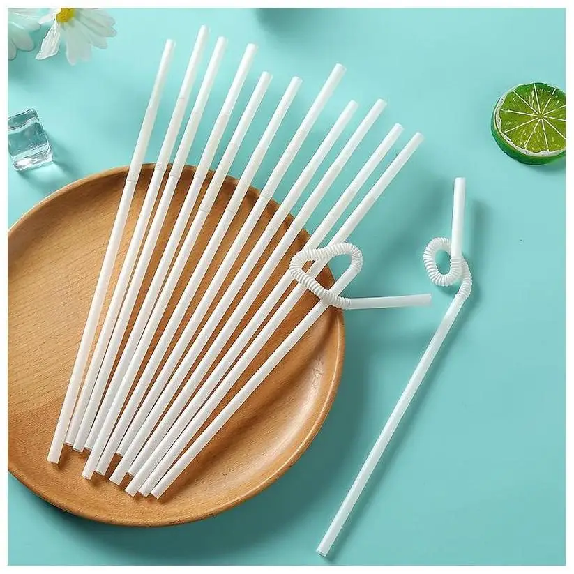 Straws  2023 Individually Wrapped 1 Cm With Lids New Arrivals Water Hight Quality  Straw Production Machine