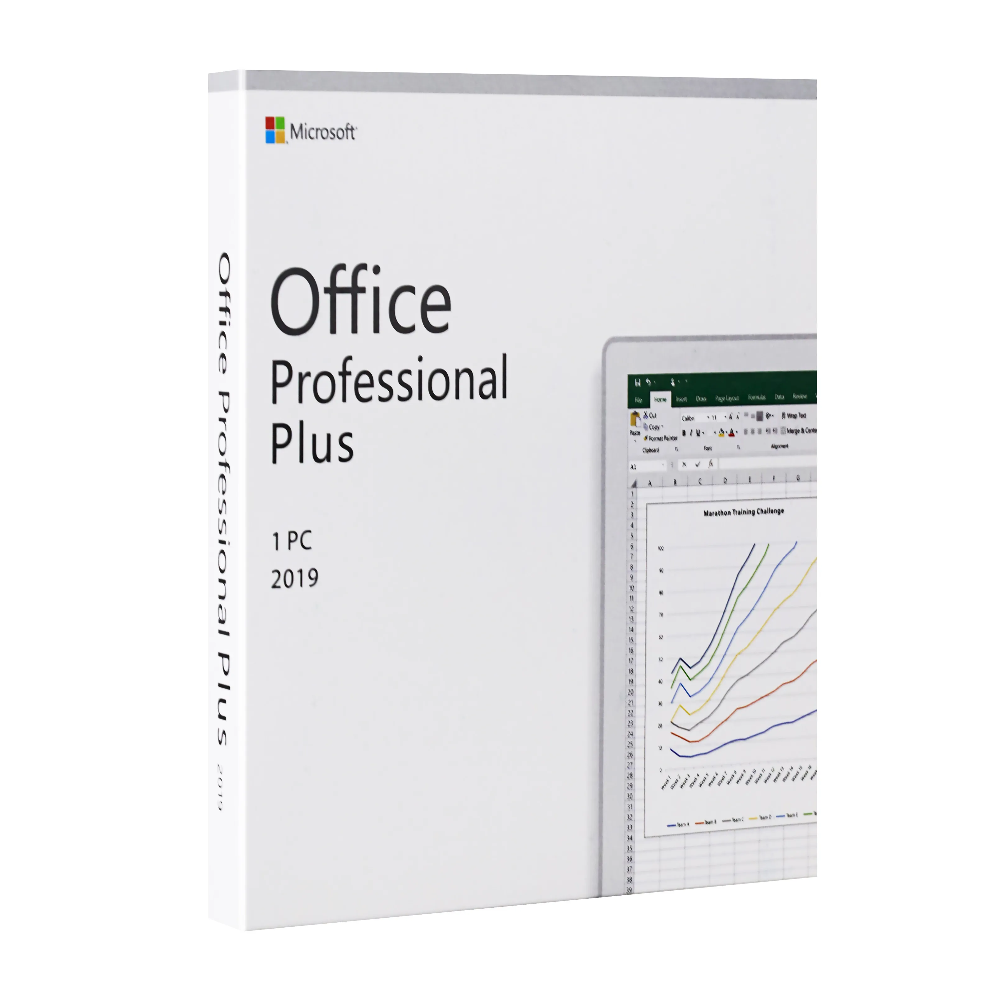 Microsoft Office Professional Plus 2019 Retail Box Lifetime for PC office pro plus 2019