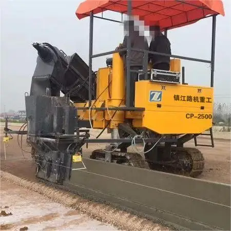 ZJALJ China Brand New High Performance Automatic Asphalt Concrete Road Paver Slipform Curb Machine And Gutter Machine