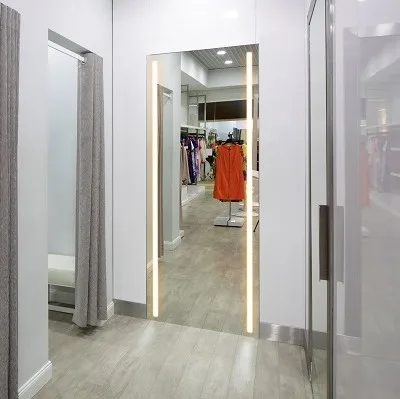 Dressing Room Mirror Led Floor Mirror With Led Light for Mirror