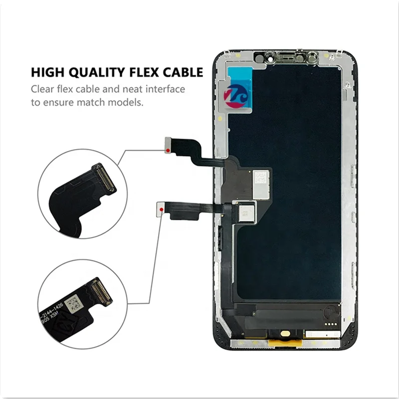 ZC Factory Wholesale Price mobile phone lcd touch screen digitizer for xs max Lcd Screen Display