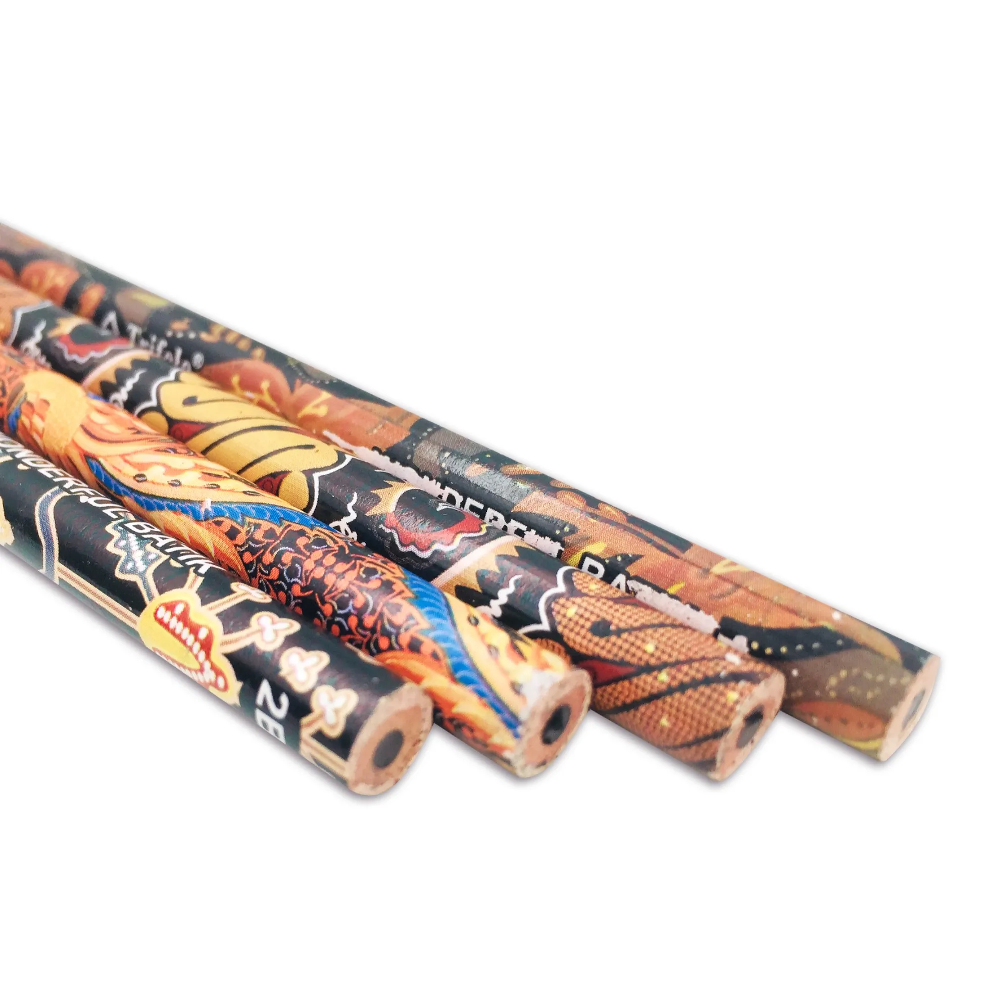 Wood pencil heat transfer film