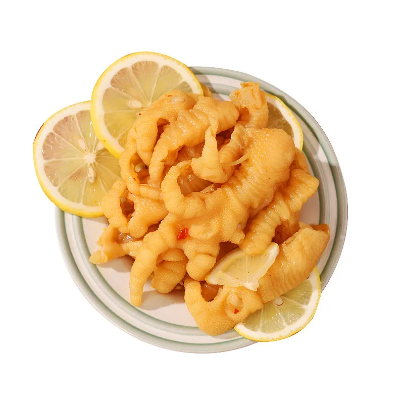 
Wholesale delicious meat snacks chicken feet spicy boneless chicken feet 