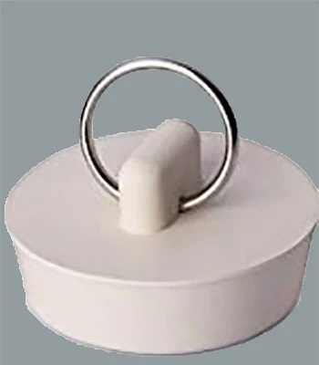 Bathtub cover drain protector kitchen wash basin sink rubber sink plug with ring