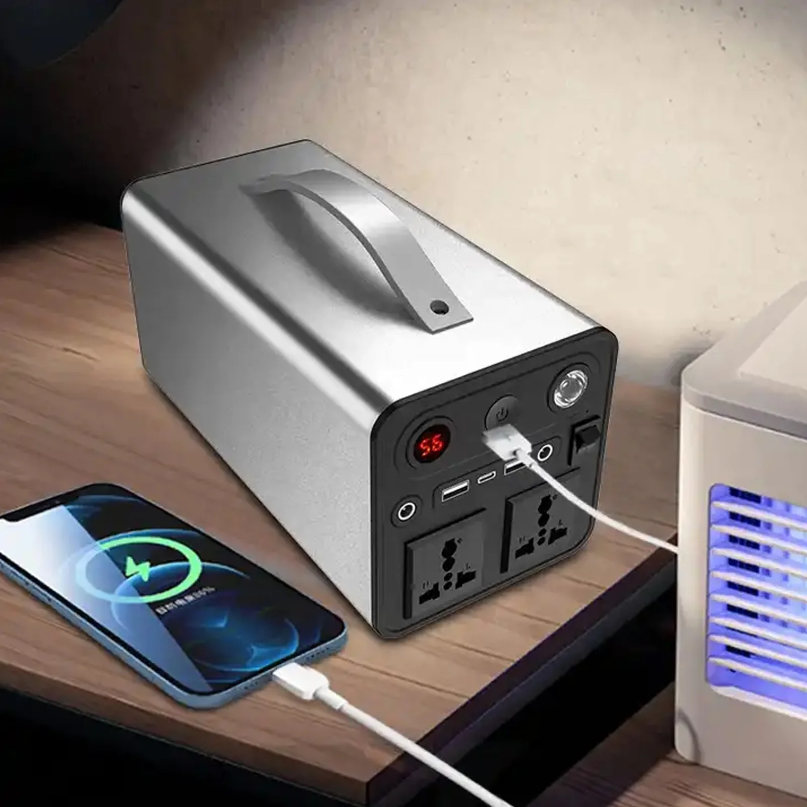 300W  333Wh  Battery Energy Storage Power Supply Generator For Travel Emergency  Power Station New Arrival Portable