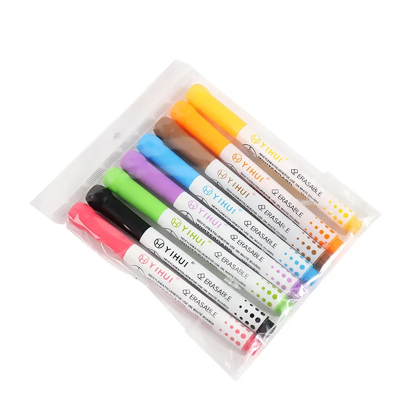 Kids colored Whiteboard Art Marker Pen with Air vent for home school office
