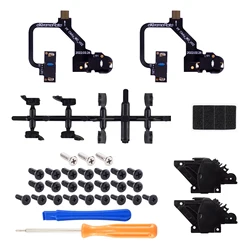 Extremerate Mouse Click Micro Switch Shoulder Bumper Trigger Light Click Hair Trigger Button Kit For PS5 Controller