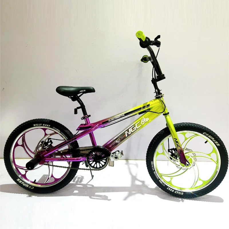 BMX велосипед Фристайл для детей/молодежи и начинающих-уровень до продвинутых взрослых райдеров 20-дюймовые колеса