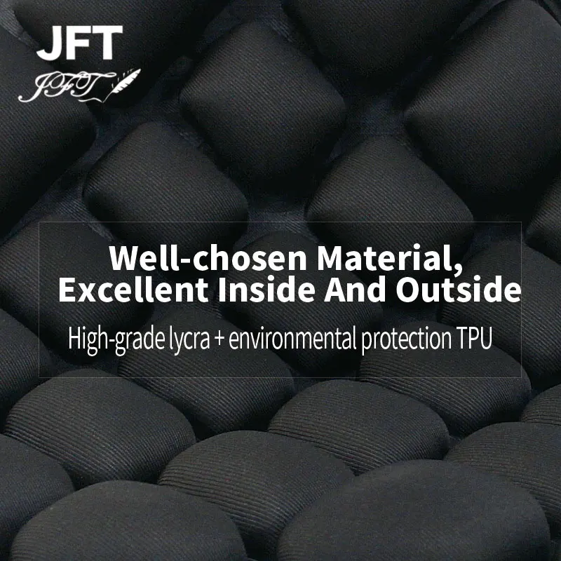 Противоударная подушка для мотоциклетного сиденья, амортизирующая воздушная подушка для мотокросса, подушка для езды на открытом воздухе, подушка безопасности для мотоциклетного сиденья