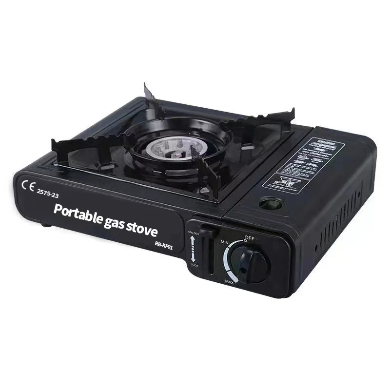 Super Quality Metallic Outdoor Portable  Gas Stove for camping Kitchen cooker camping