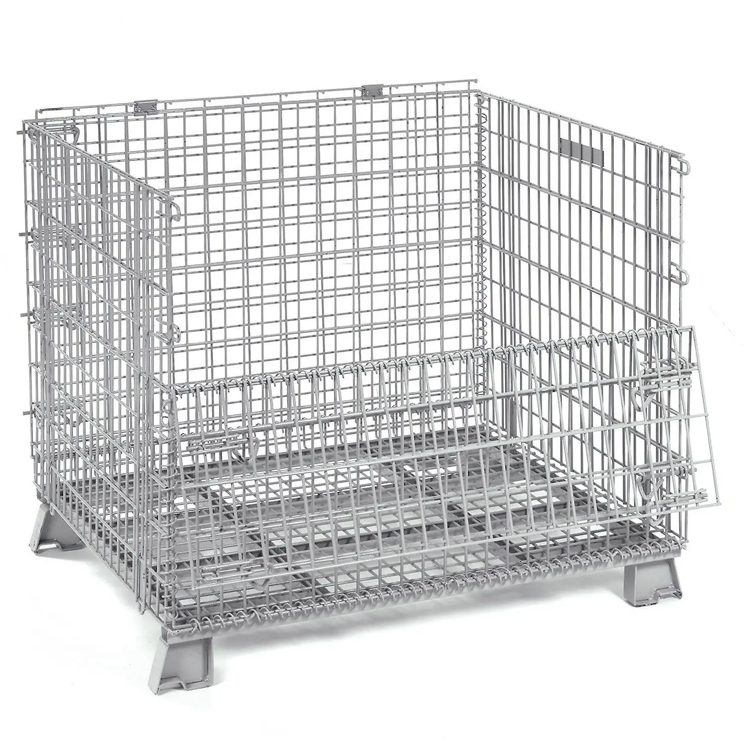High quality storage pallet mesh collapsible metal wire  mesh  pallet cage