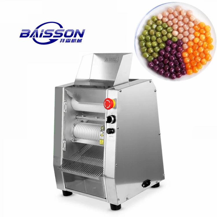 Factory supply cheese ball maker mini edible small tapioca pearl former machine