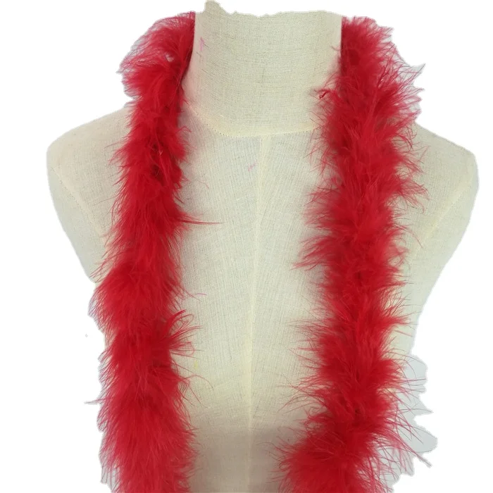 cheap marabou boa red feather boa for decoration