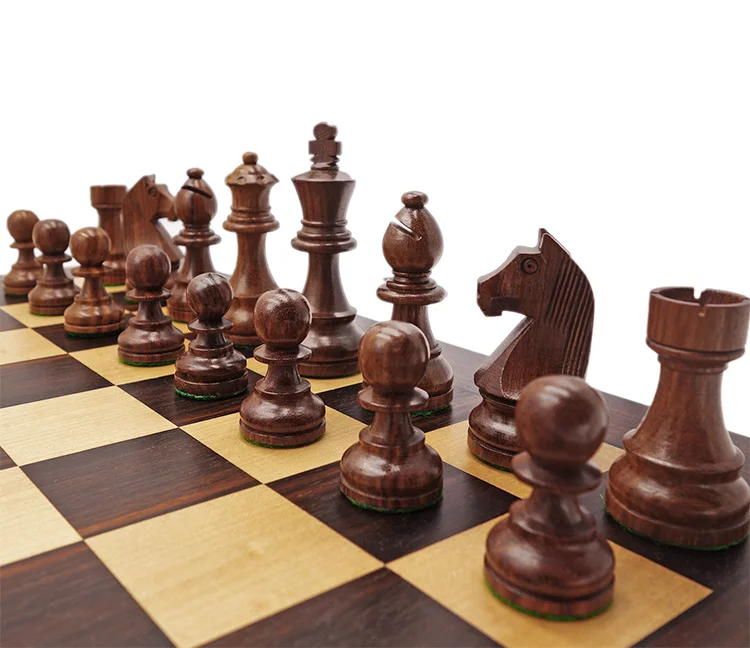 Wooden Dedicated Pieces FIDE Luxury Profession Set Board Folding Board Chess For Fide Games