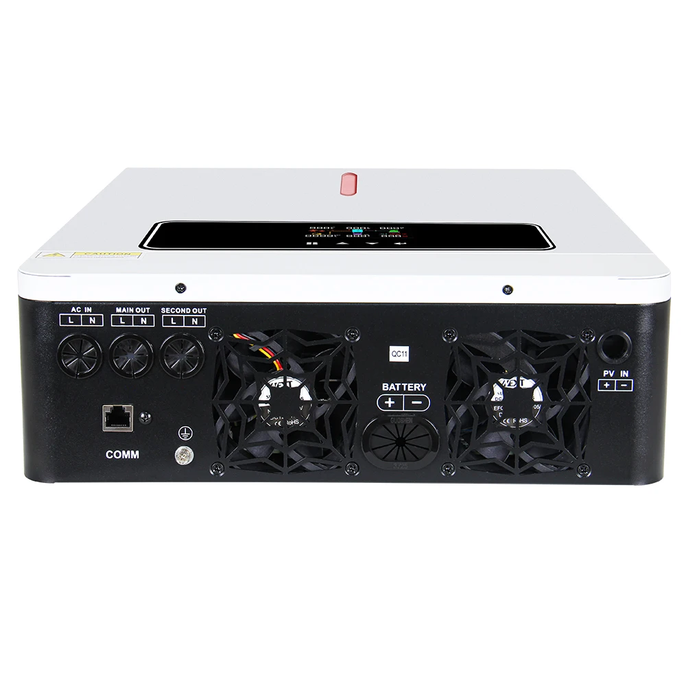 48V 6200W 3600W Hybrid Inverter On Off Grid pure sine wave 6000w Solar Inverter Built in 120A MPPT