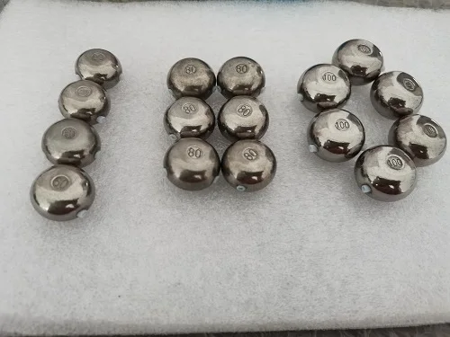 Factory price  Round tungsten head Fishing Sinker 60g