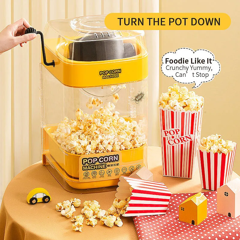 PC housing commercial Popcorn Machine with heating pot