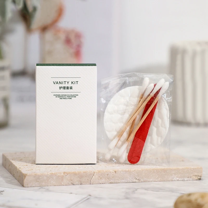 Wholesale Small Shampoo Soap Bathroom Hotel Toiletries Paper Box Packaging Luxury Hotel Amenities Suppliers Kit