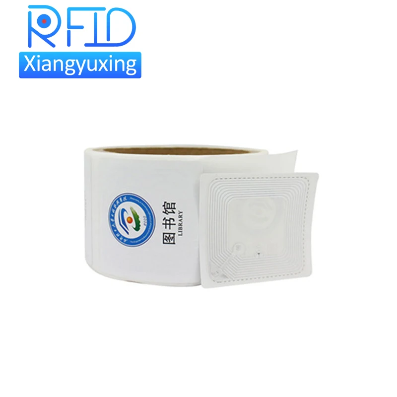 Инвентарный контроль обнаружения краж unf чип rfid метки для библиотечных книг