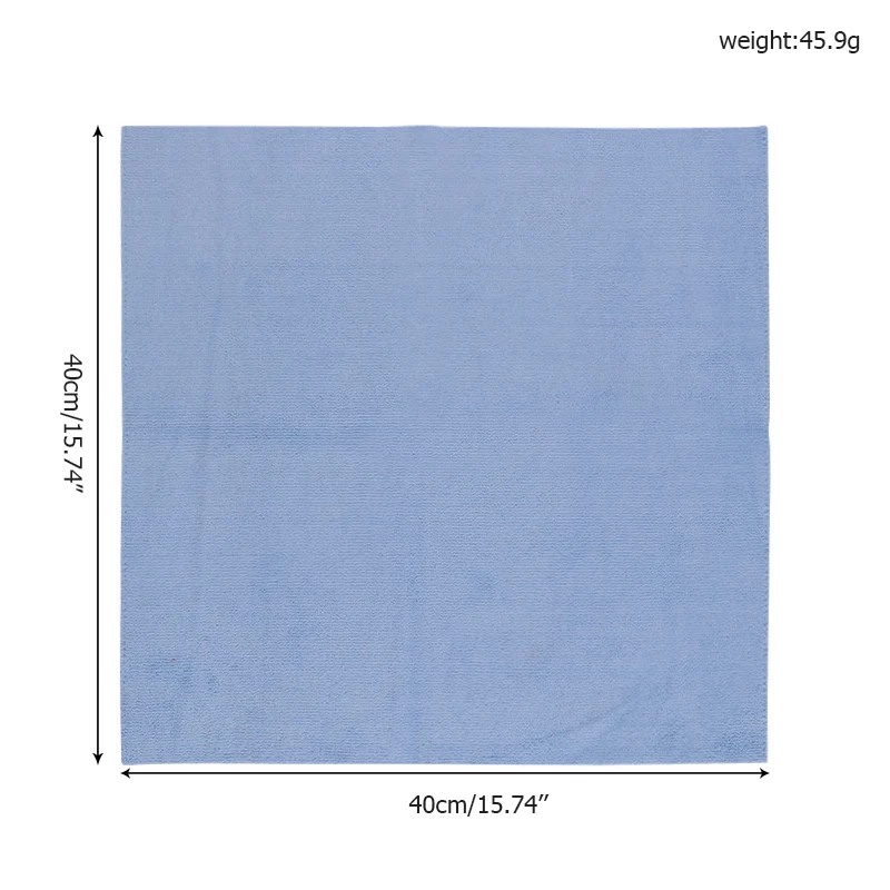 Thin Microfiber Towel 300gsm 40cm Washing Cars Detailing Rag Auto Drying Towels Cleaning Cloth For Car Wash