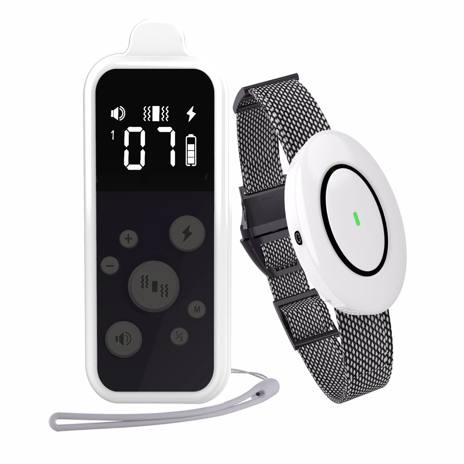 Anti-bark Waterproof Adjustive 1150ft Distance Remote Control Pet Dog Shock Remote Dog Training Collar