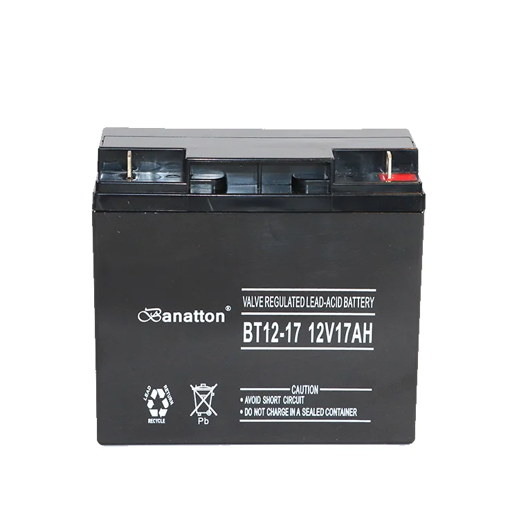 Maintenance free Strong AGM 12V 17Ah battery