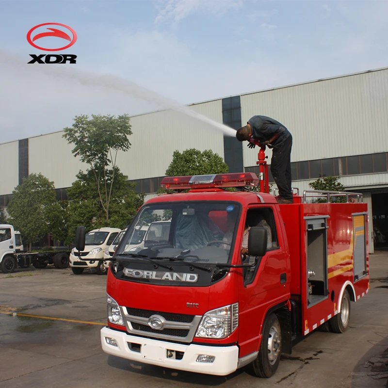Factory price FOTON mini fire engine fire fighting and rescue vehicle