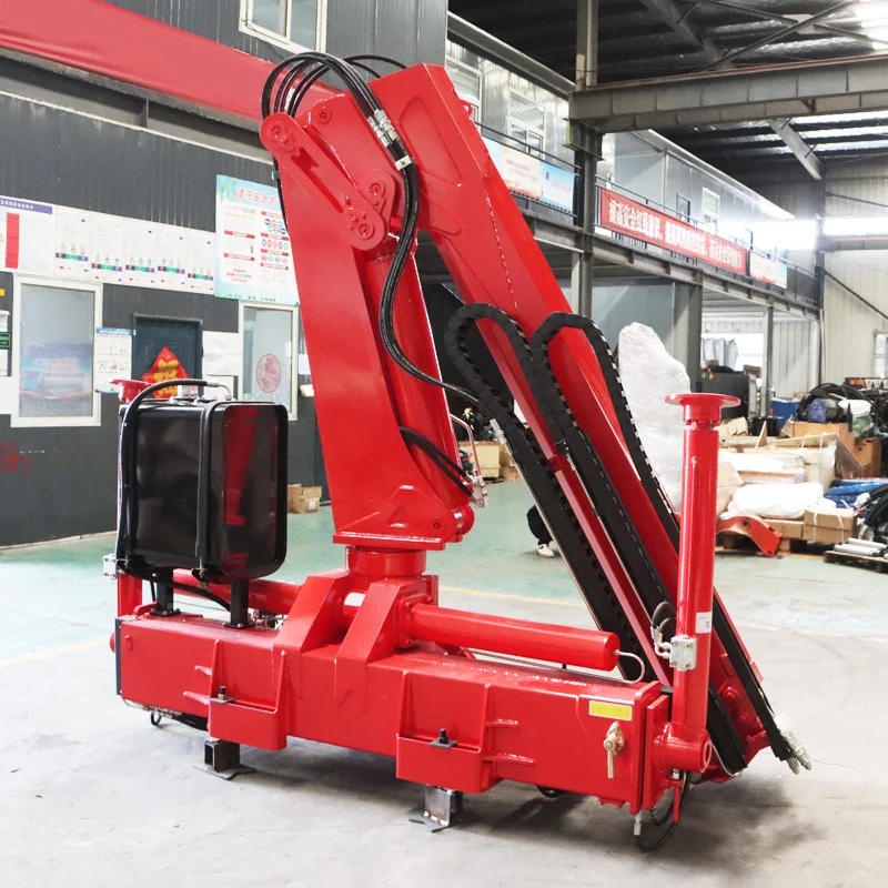 BOB-LIFT 5 ton trailer tow truck crane hydraulic rescue lifting cranes for sale