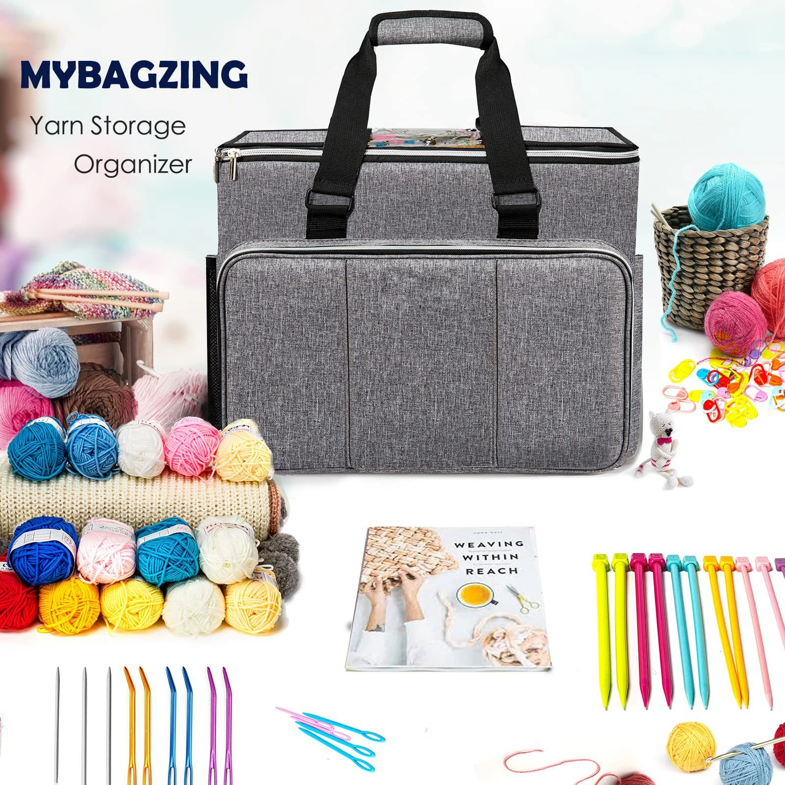 OEM ODM Customized Large Sewing Machine Storage Bag Portable Home Organizer Dust Cover Tote Bag For Carrying Sewing Machine