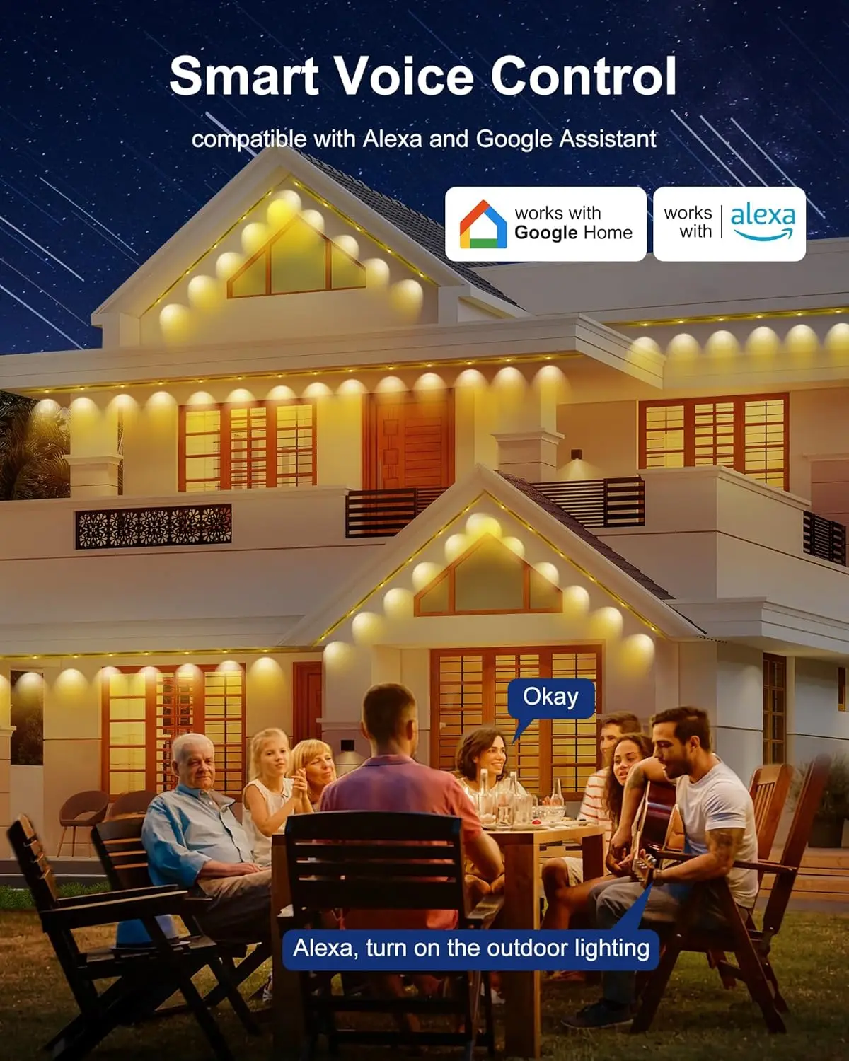 High Quality RGBW Pixel Light Track Aluminum  Permanent Outdoor Waterproof Holiday Christmas Decoration LED Pixel Point Light