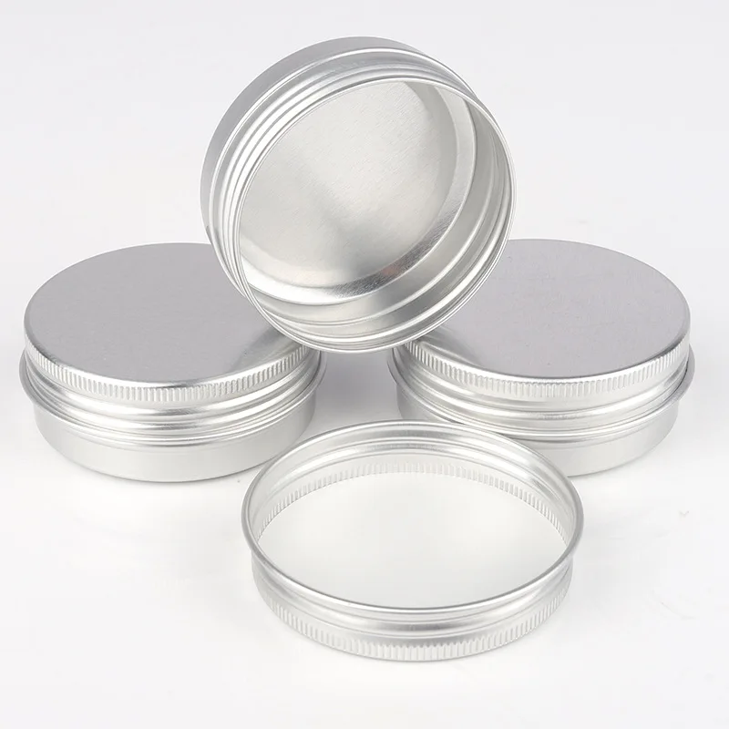 5g 10g 15g 20g 30g 50g 60g 100g Silver rose gold white black Aluminum Tin aluminium can candle tin