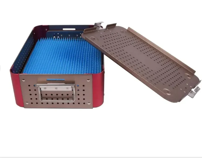 High Quality Orthopedic Veterinary Bone Screw Sterilization Box