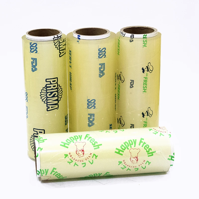 Food Wrap Plastic Cling Film Professional Factory Food Grade High Quality Transparent Anti-fog Stretch Film OEM Custom