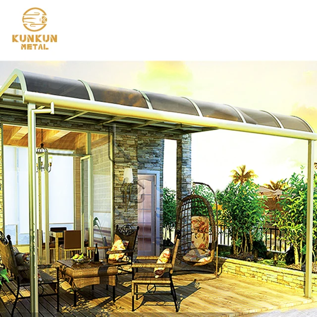 Patio Door Awning Power Automatic Retractable Folding Customized Aluminum Alloy High Quality Aluminum Patio Cover Acceptable