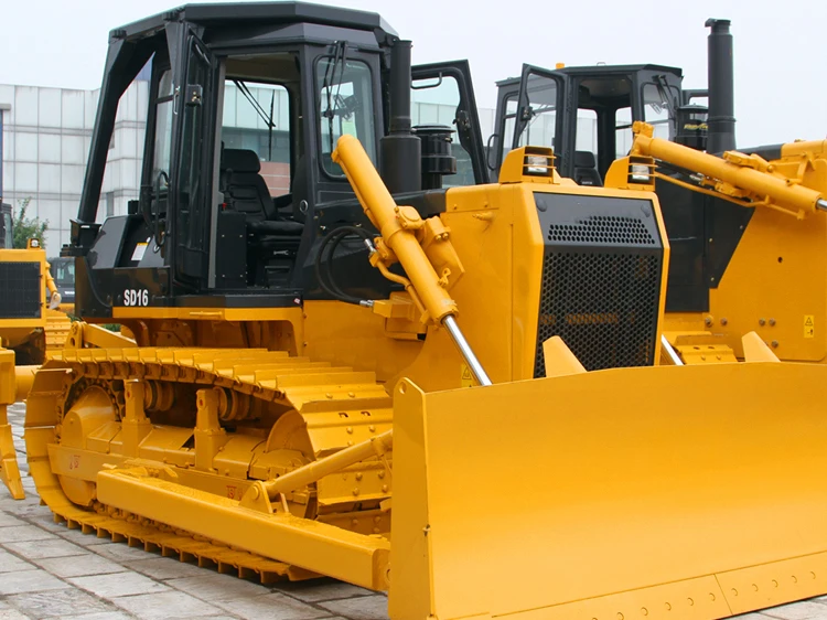 Earthmoving Machinery SD16 160HP  SHANTUI Crawler Bulldozer For Sale