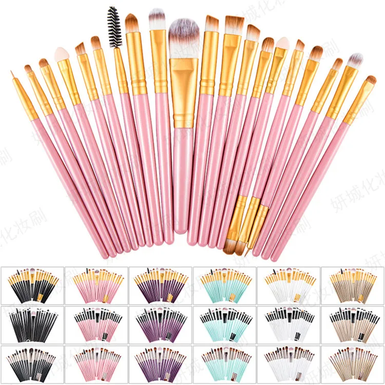 WELLFLYER MABR-004 Manufacturers direct eye brush 20 makeup brush makeup tools eyeshadow brush long pole neutral no logo