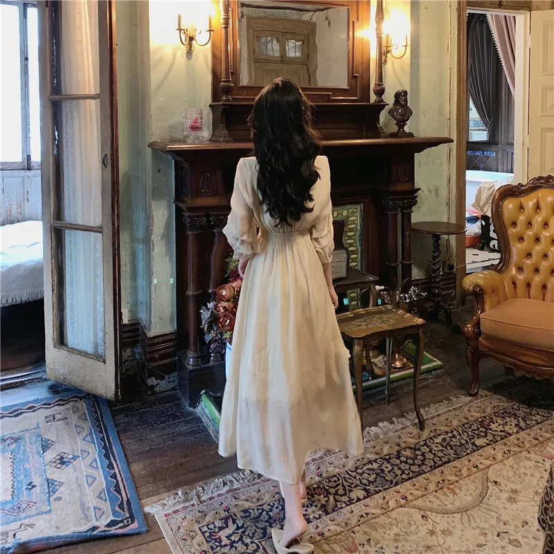 Customized Fashion Custom Lady Chiffon Ruffle Maxi Dress Vestidos Women Elegant Summer Casual Dresses