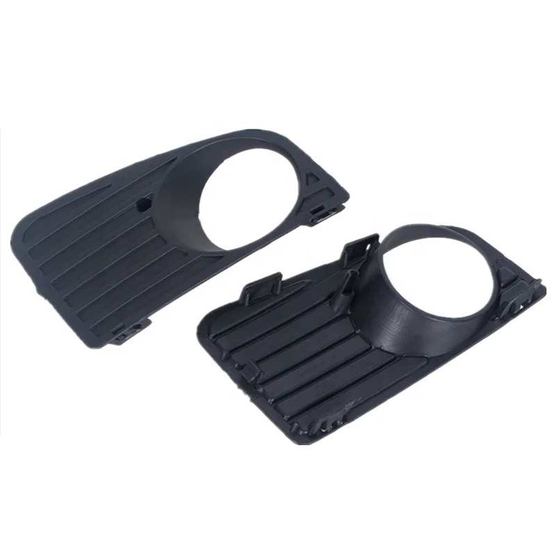 YZX Car Front Bumper Fog Light Cover Trim Mesh Fog Lamp Grill Grille For VW Crafter 2006-2017