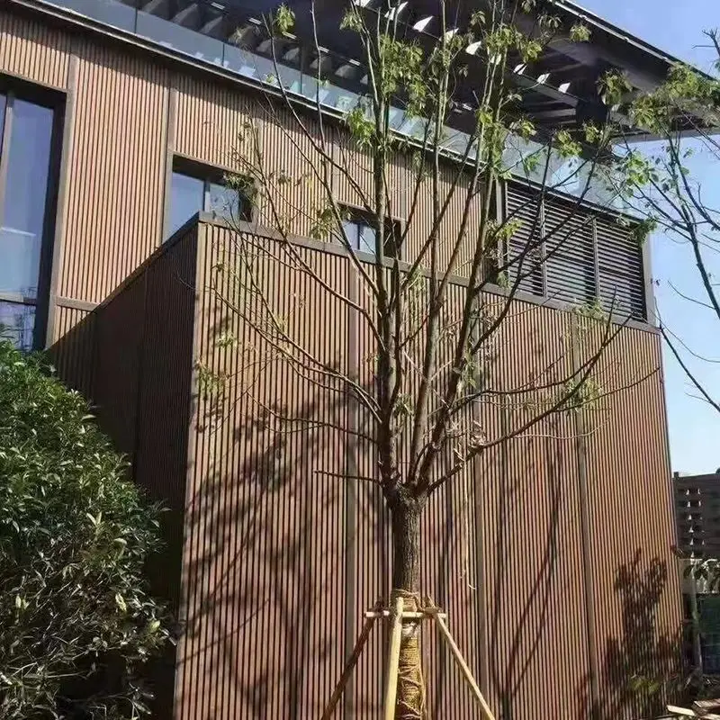 AISEN DECOR Outdoor Wooden Cladding Wall Decorative Wall Cladding Wpc Wall Panel